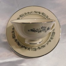 Lenox Footed Teacup with Bread Plate in Promise # 21242 - £17.26 GBP