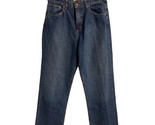 Arizona Jeans Loose Straight Leg Adjustable Waist 100% Cotton Size 20 Re... - £19.43 GBP
