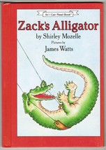 1989 Zack&#39;s Alligator I Can Read Weekly Reader Shirley Bozelle HC 1st Ed Book - £10.38 GBP