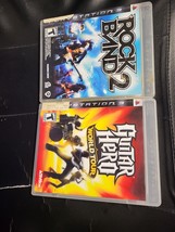 Lot Of 2: Singstar+ Guitar Hero World Tour Play Station 3 PS3/ - £5.42 GBP