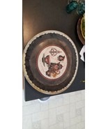 Vintage 70s German &quot;Kaffee Klatch&quot; Coffee Red Black Large Metal Serving ... - $182.24 MXN