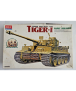 Academy Tiger-1 German Army Heavy Tank Scale 1/35 #1386 Open Box - £25.31 GBP