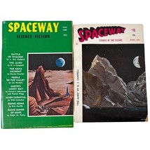 SPACEWAY Stories of the Future Apr 1954 1969 Science Fiction Pulp Campbell Tubb - £18.95 GBP