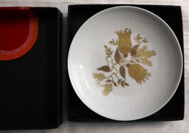 BJORN WINBLAD Rosenthal 6 x Butter Dishes Romance Pattern Mint &amp; Boxed! - £72.14 GBP