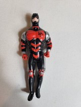 Marvel Comics Daredevil Action Figure 1990 5&quot; Poseable Toy Vintage Murdock Black - $19.59