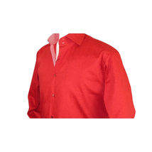 Men Shirt J.Valintin Turkey Usa Egyption Cotton High Collar 1514 Christmas Red image 8