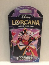 NEW Disney Lorcana Rise of the Floodborn Trading Card Game Queen of Hearts Art - £9.71 GBP