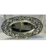 Sterling Silver Trinket Jewelry Valet Dish Monogrammed Ornate Scrollwork... - £228.38 GBP