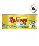 12x Cans Dolores Chunk Light Yellowfin Tuna In Vegatable Oil | 10oz | Ea... - £54.55 GBP