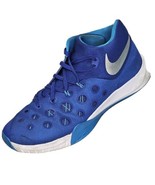 Nike Shoes Zoom Hyperquickness 3 Basketball Shoes Men 13 Blue White 7498... - £31.13 GBP