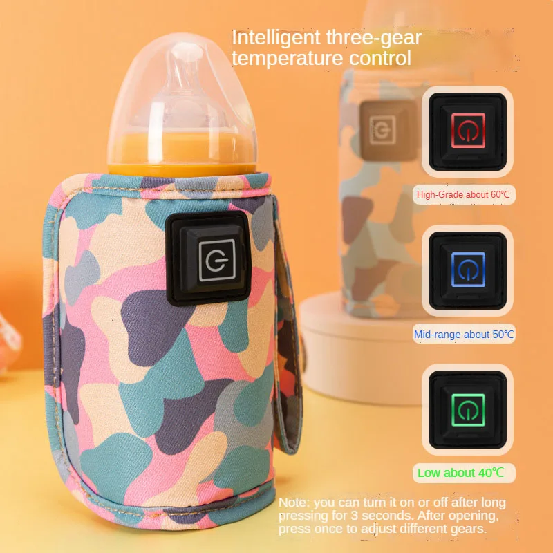 Game Fun Play Toys USB Milk Water Warmer Travel Stroller Insulated Bag Baby Nurs - £23.18 GBP