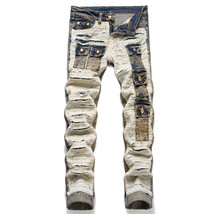 Ripped Cargo Pockets Jeans - £43.39 GBP