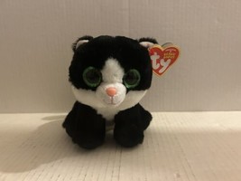 Ty AVA the Cat Beanie Babies 6&quot; Plush Stuffed Animal Toy - £19.35 GBP