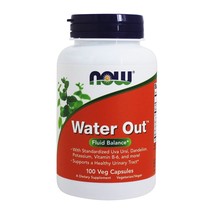 NOW Foods Water Out Herbal Diuretic, 100 Vegetarian Capsules - £10.25 GBP