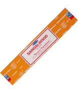 Two Sandalwood 15 gram Box Satya (Makers of Nag Champa) Incense Sticks! - $53.86 MXN