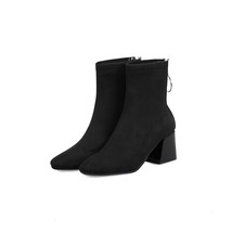 Brand New Quality Winter Sexy Black Red Women Ankle Boots Sweet  Lady Party Shoe - £58.39 GBP