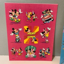 Vintage Gibson &amp; Modern Disney Mickey Mouse &amp; Friends Stickers - £11.98 GBP