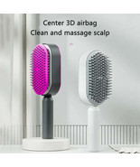 Self Cleaning Detangling Hair Brush - 3D Air Cushion Massage Comb Stylin... - £10.23 GBP+