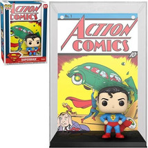 NEW SEALED 2022 Funko Superman Action Comics 1 Pop! Comic Cover Figure with Case - $24.74
