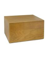 Large/Adult 225 Cubic Inches Wright Wood Funeral Cremation Urn for Ashes - $1,931.84 MXN