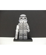 Minifigure Stormtrooper Clear Transparent Star Wars Bulk Block - $8.05