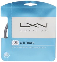 WILSON Luxilon ALU Power Black 125 Tennis String - Set, Black - £15.54 GBP+