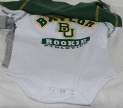 Team Athletics Collegiate Licensed Baylor Bears 3 Pack 18 Month Baby One Piece image 3