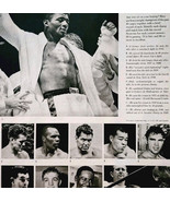 1961 Boxing Photoquiz Advertisement Patterson Marciano Louis Sugar Ray D... - $365.45 MXN