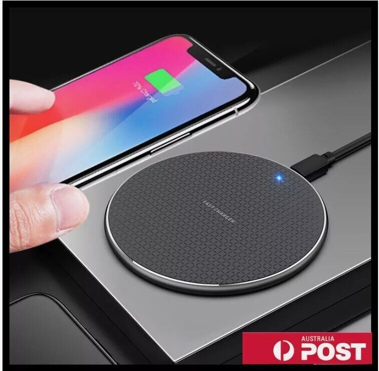 Wireless Charger FAST Charging Pad For iPhone 16 Pro Max 15 14 13 11 Sam... - $2.02+