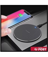 Wireless Charger FAST Charging Pad For iPhone 16 Pro Max 15 14 13 11 Sam... - €1,72 EUR+