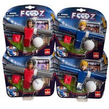 4x Goliath FOOOZ Tabletop Soccer Toy Set Red &amp; Blue - Flick It Game - NEW - $807.74 MXN