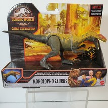 Jurassic World Savage Strike Monolophosaurus Mattel Netflix Camp Cretaceous New - £14.15 GBP