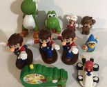 Super Mario Brothers Toy Lot Of  10 Toys T6 - $14.84