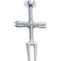 Superior Tool Pro-Line Plug Wrench Silver 1 pc. - Case of: 1; - $19.84