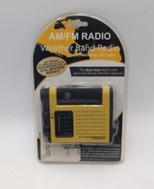 AM/FM Weather Band Radio with Pivoting LED Light New Sealed - £19.28 GBP