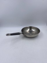 Kenmore Stainless Steel 8&quot; Frying Pan Saute Pan Rubber Handle Induction ... - $29.61
