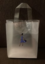Zeta Phi Beta Sorority Frosty Clear Diva Shopping Bag - £11.79 GBP