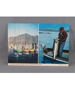 Vintage Postcard - Sport Fishing Vancouver Island Boats - Alex Wilson Pr... - £11.79 GBP