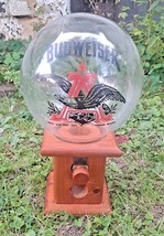 Anheuser Busch BUDWEISER Vintage Peanut/Gumball Dispenser Glass Globe - $60.76