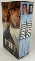 Academy Award Winner Titanic VHS 1999 2 Tape SET Leonardo Dicaprio Kate ... - $11.87