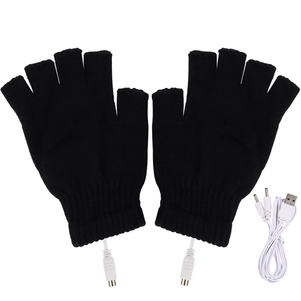 Winter Practical Heated Riding Gloves USB Charging Warm Hand Gloves Outdoor Acti - £59.93 GBP