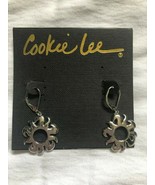 Cookie Lee Silver Colored Sun Dangle Earrings NWT - $7.00