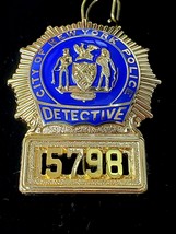 New York NYPD CI Detective Alexandra Eames # 5798 (Criminal Intent) - £39.96 GBP