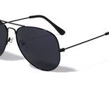Black Pilot Aviator Sunglasses, Choose from Black on Black, Black &amp; Gold... - £7.71 GBP+