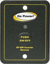 Go Power! Gp-Sw-Remote 12 And 24 Volt Inverter Remote For The Gp-Sw1500,... - $54.92