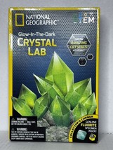 National Geographic Glow-in-the-Dark Crystal Lab Genuine Fluorite Specimen Stem - £11.79 GBP