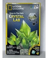 NATIONAL GEOGRAPHIC Glow-in-the-Dark Crystal Lab Genuine Fluorite Specim... - £11.78 GBP