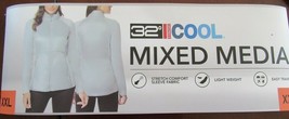 32 Degrees Cool Long Slv Mixed Media Jacket Select Color &amp; Sz Women&#39;s S-... - $367.73 MXN