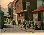 Vtg Postcard UDB - Corner of the Old Fish Market- Folkestone Kent Englan... - $3.91