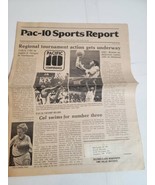 Vintage 1980s Pac 10 Sports Report Newspaper 1981 80s VTG UO OSU UCLA US... - £7.70 GBP